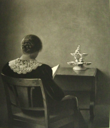 Peter Ilsted: Olvasó nő (1925)